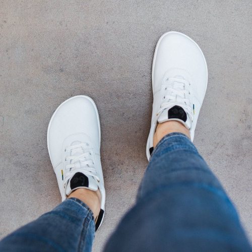 be lenka royale white black top down styled on foot