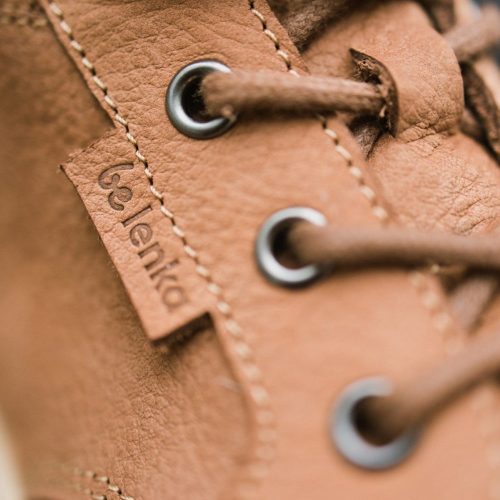 be lenka synergy cognac beige laces detail