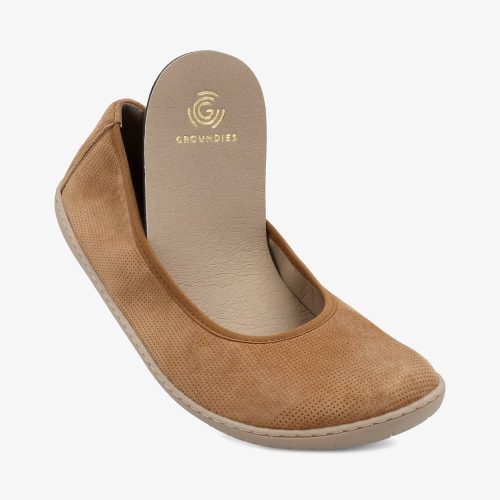 groundies lily cognac insole