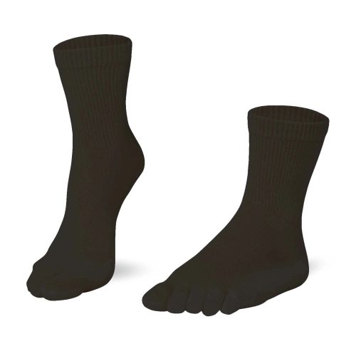 knitido essentials relax sock black diagonal