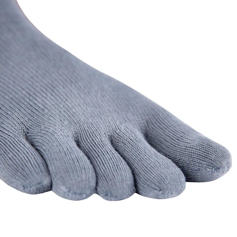 knitido everyday essentials sneaker sock blue grey close up