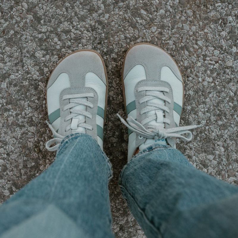 koel ilo ila off white mint top down on foot