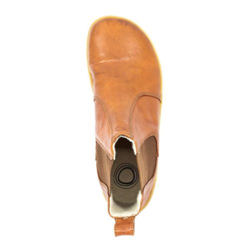 mukishoes chelsea caramel top down