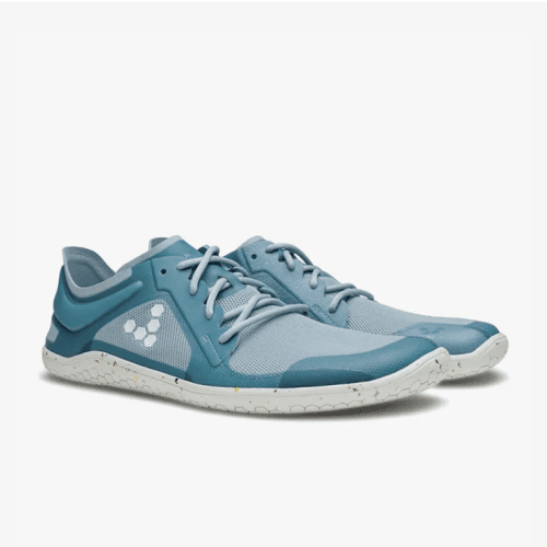 vivobarefoot primus lite III blue haze diagonal