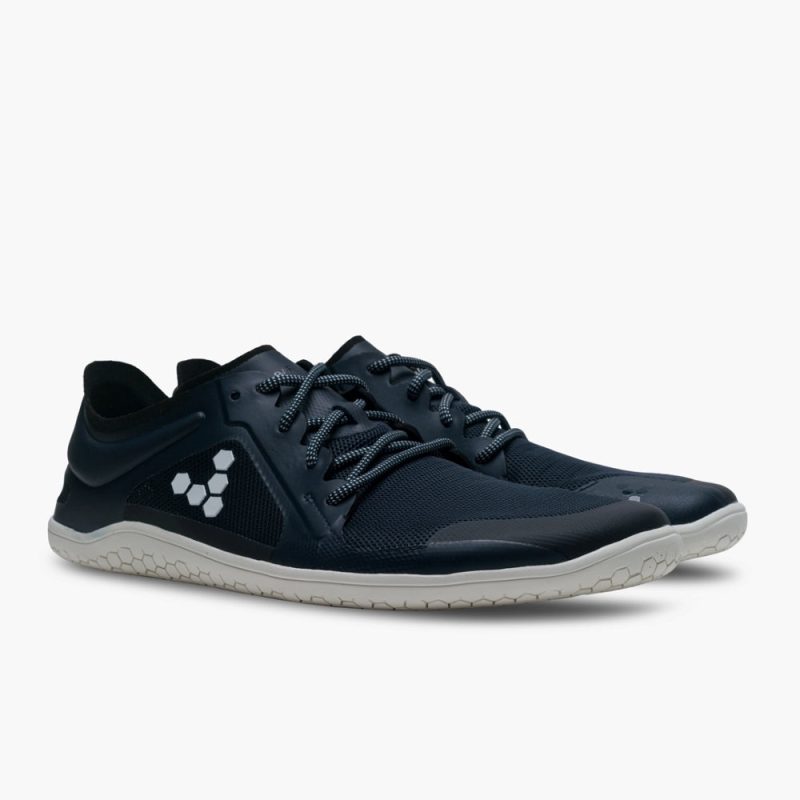 vivobarefoot primus lite navy diagonal both shoes